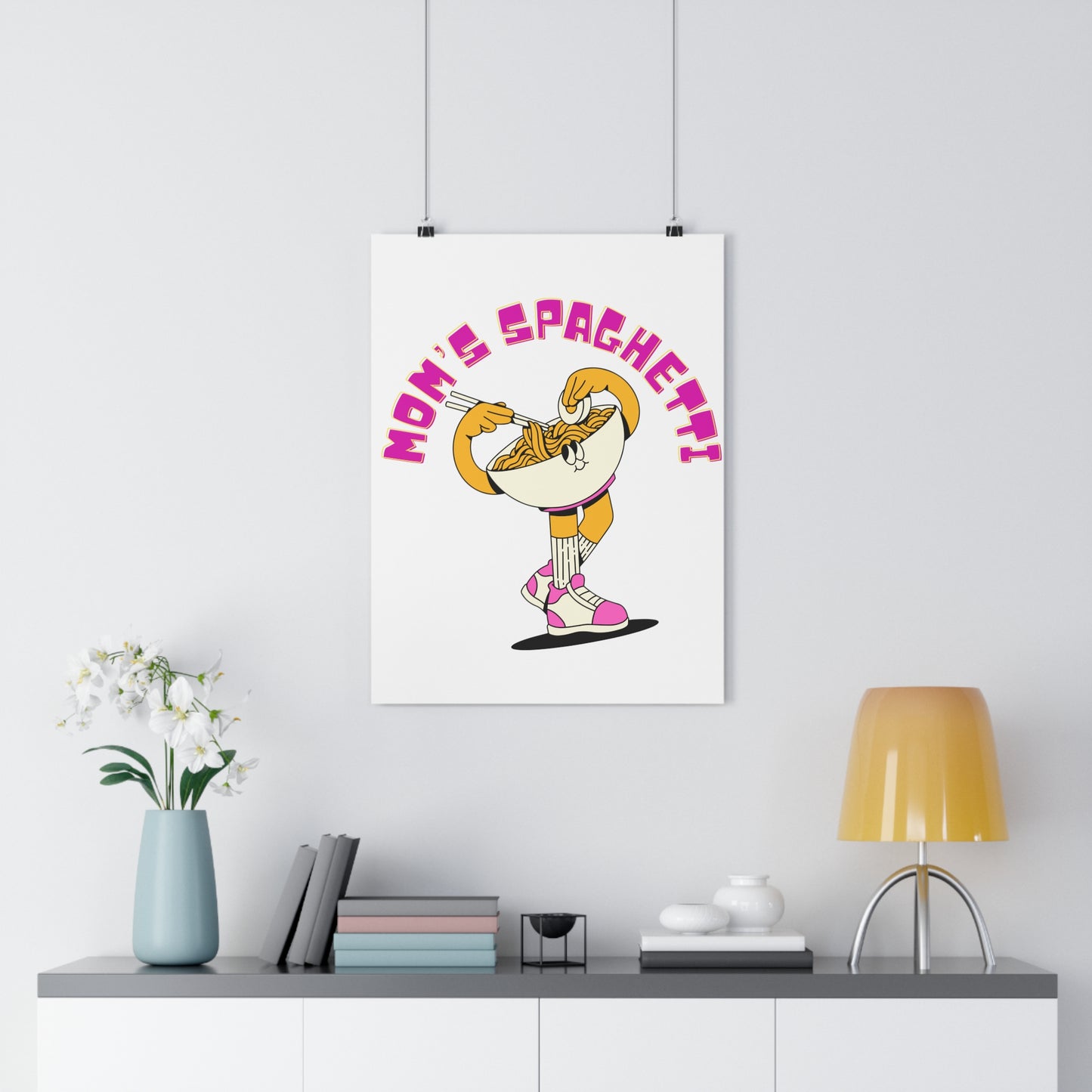Mom's Spaghetti PremiumPaper Poster