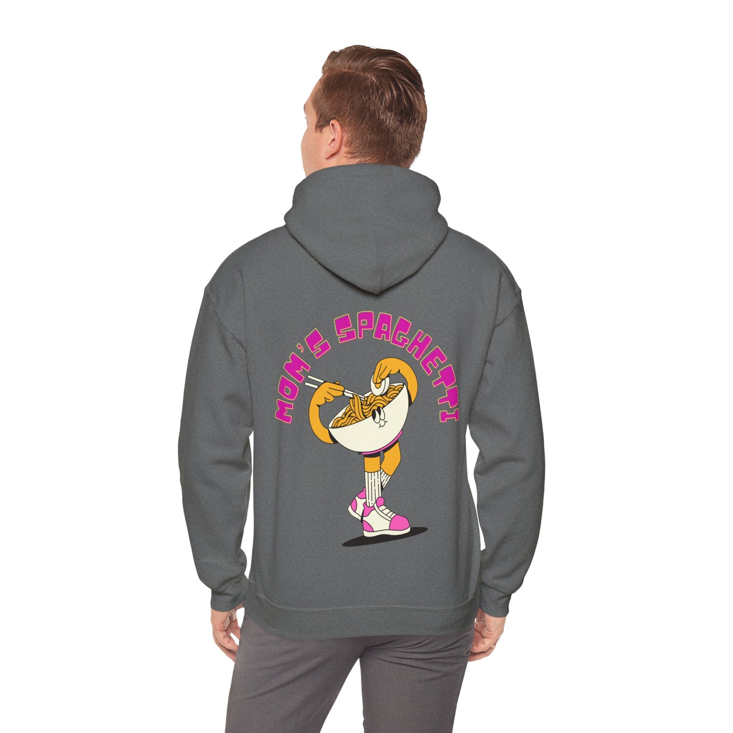 Unisex Mom's Spaghetti Heavy Blend™ Hooded Sweatshirt (Multiple Colours)