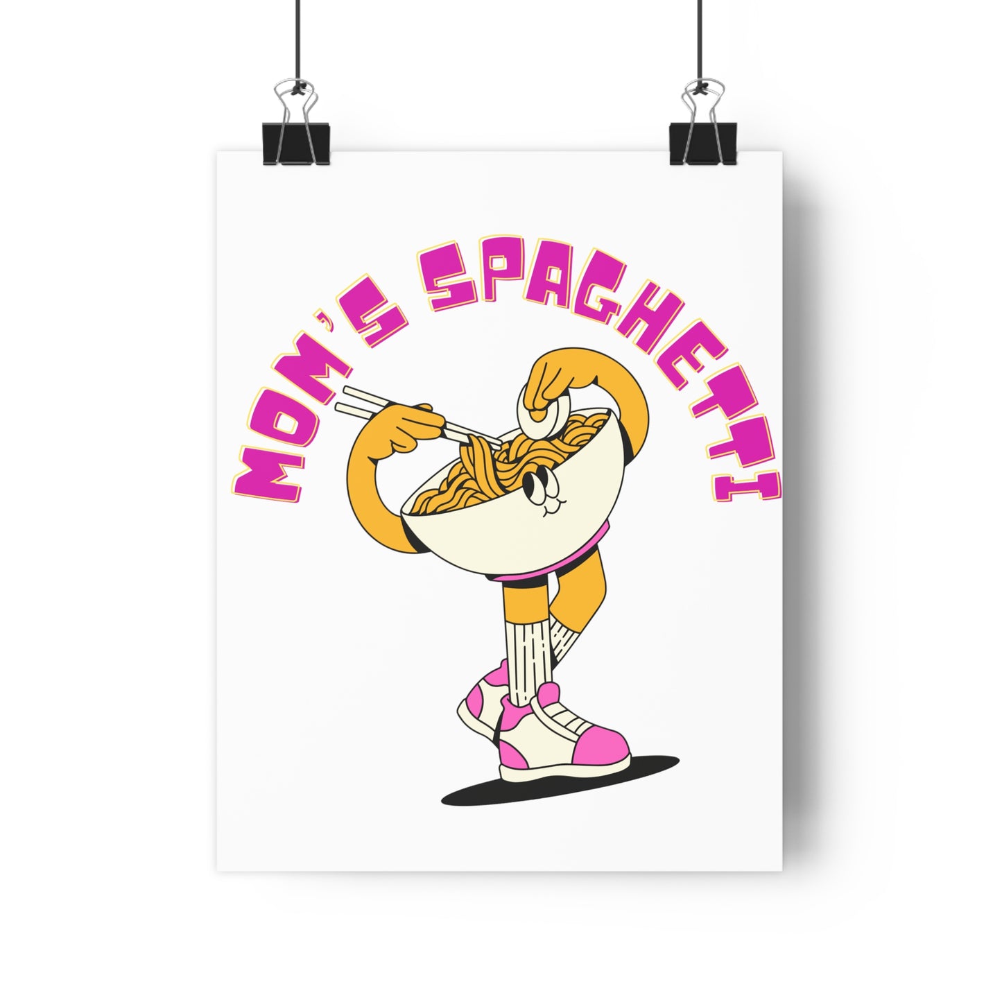 Mom's Spaghetti PremiumPaper Poster