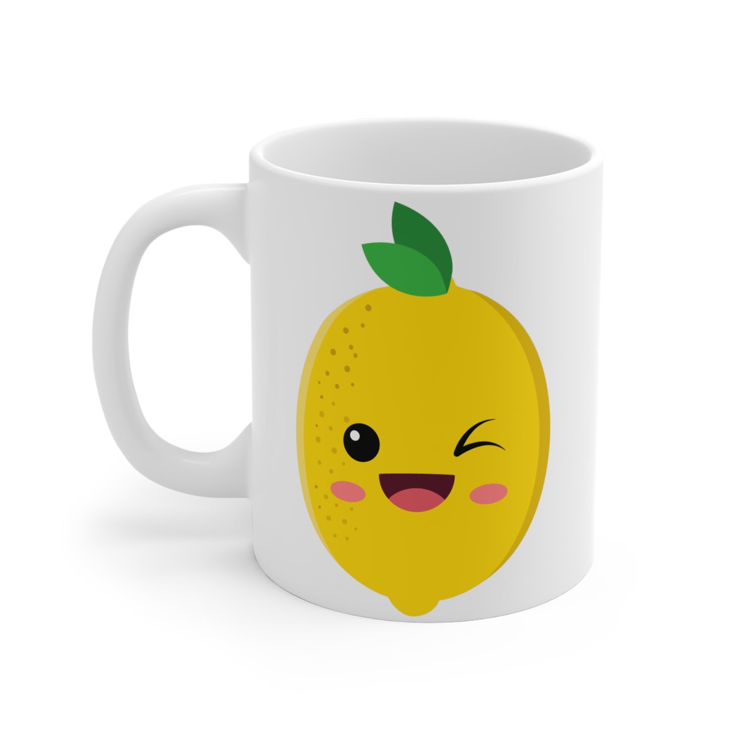 Winking Lemon Coffee or Tea Mug