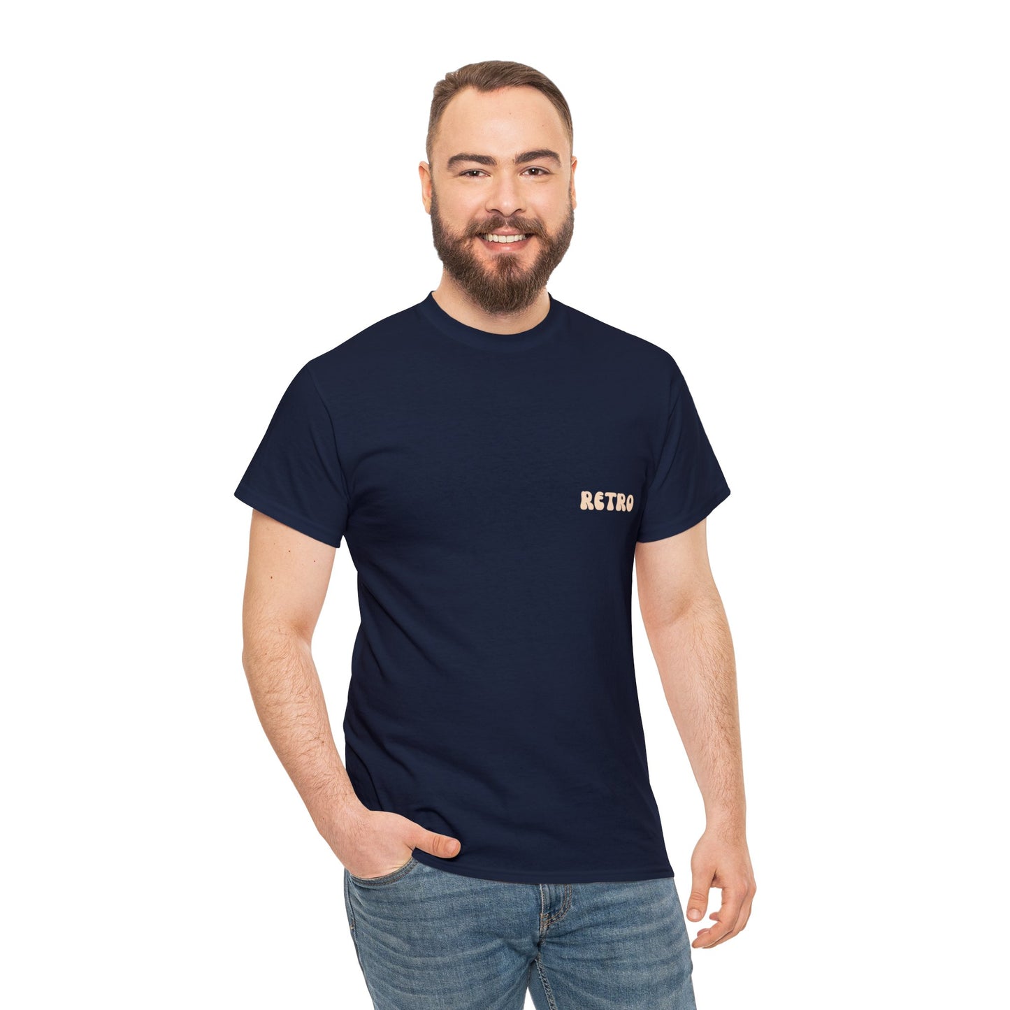 Unisex Retro Faces T-Shirt (Multiple Colours)