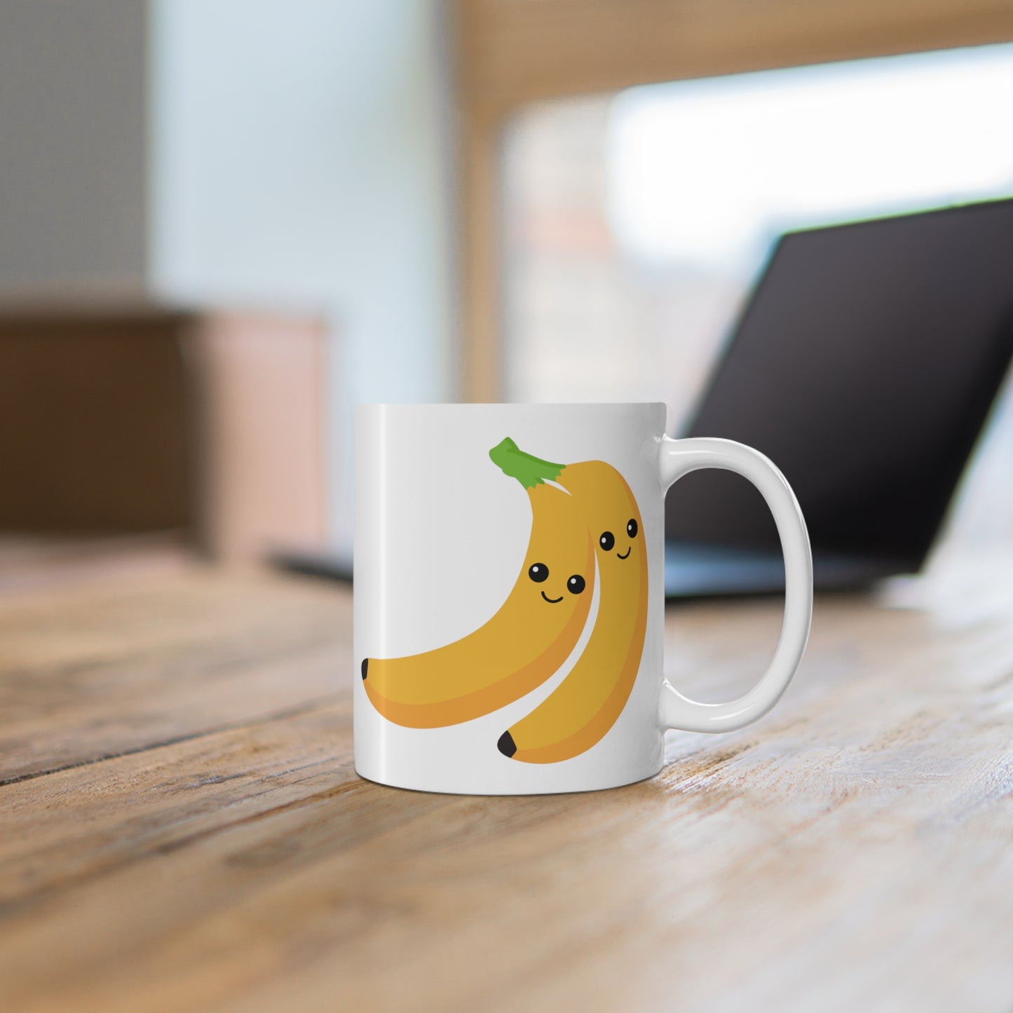 Smiling Banana Coffee or Tea Mug
