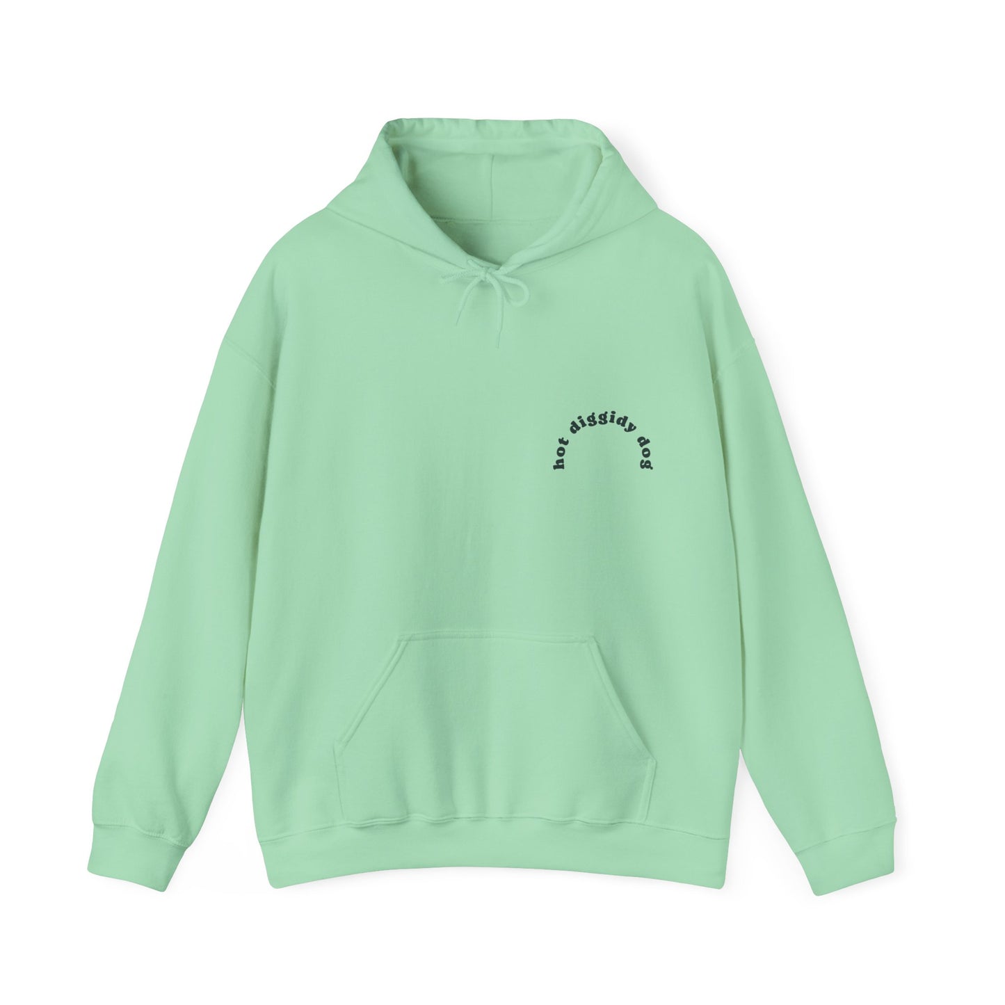 Unisex Retro Hot Diggidy Dog Heavy Blend™ Hooded Sweatshirt (Multiple Colours)