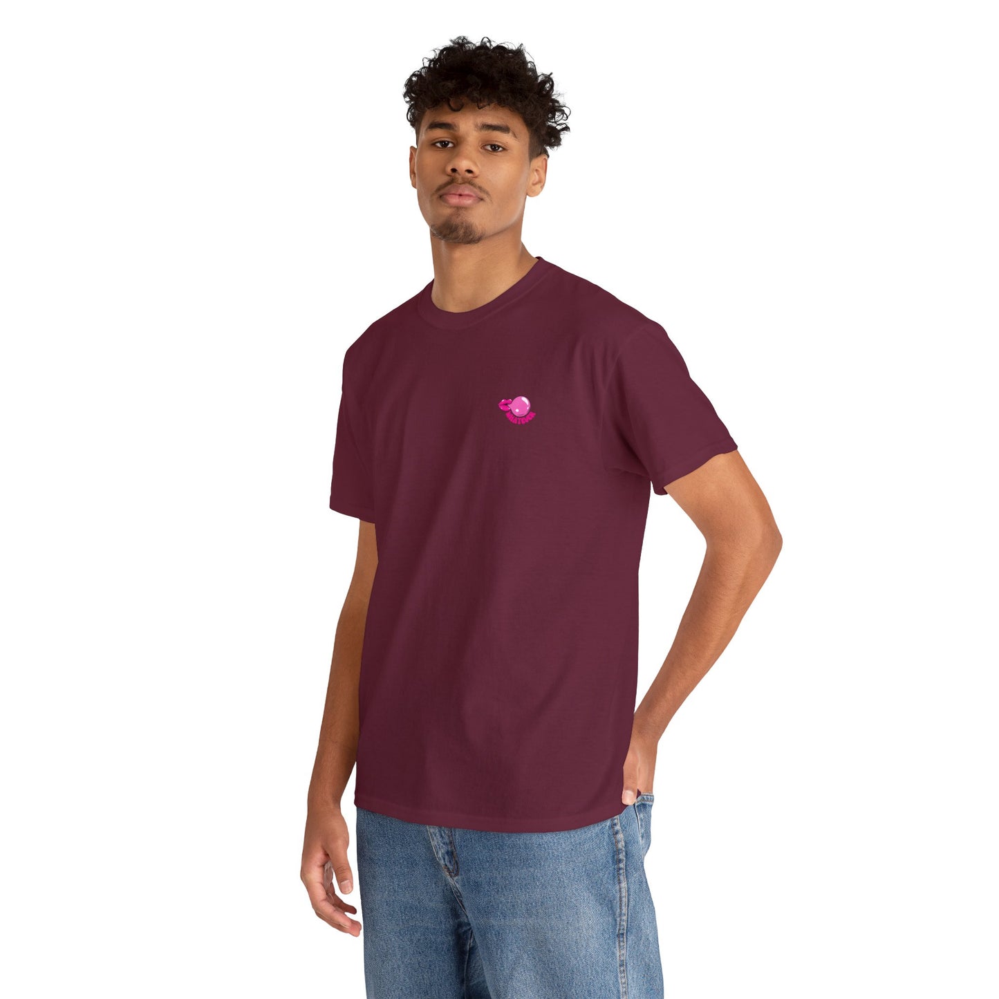 Unisex Whatever Lip Bubble Blowing T-shirt (Multiple Colours)