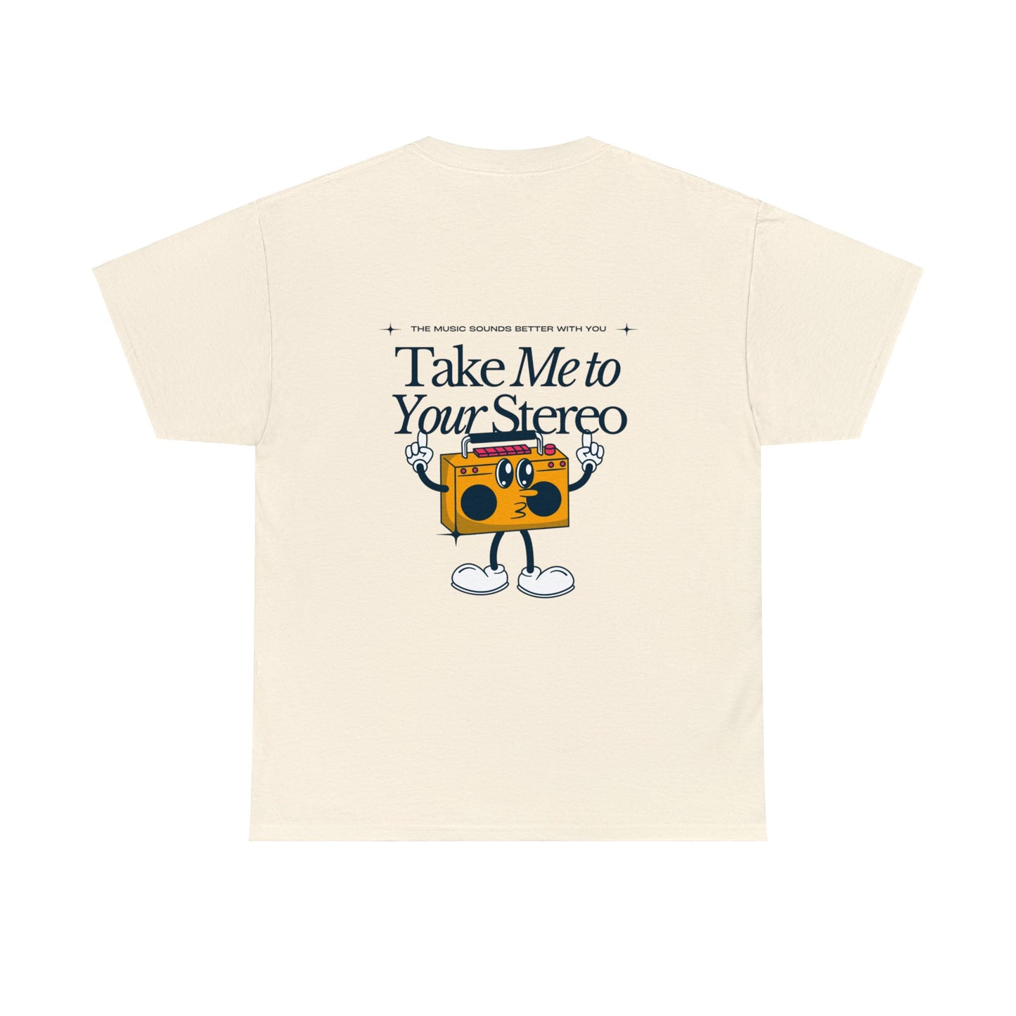 Unisex Oooh Baby Take Me To Your Stereo T-Shirt (Multiple Colours)
