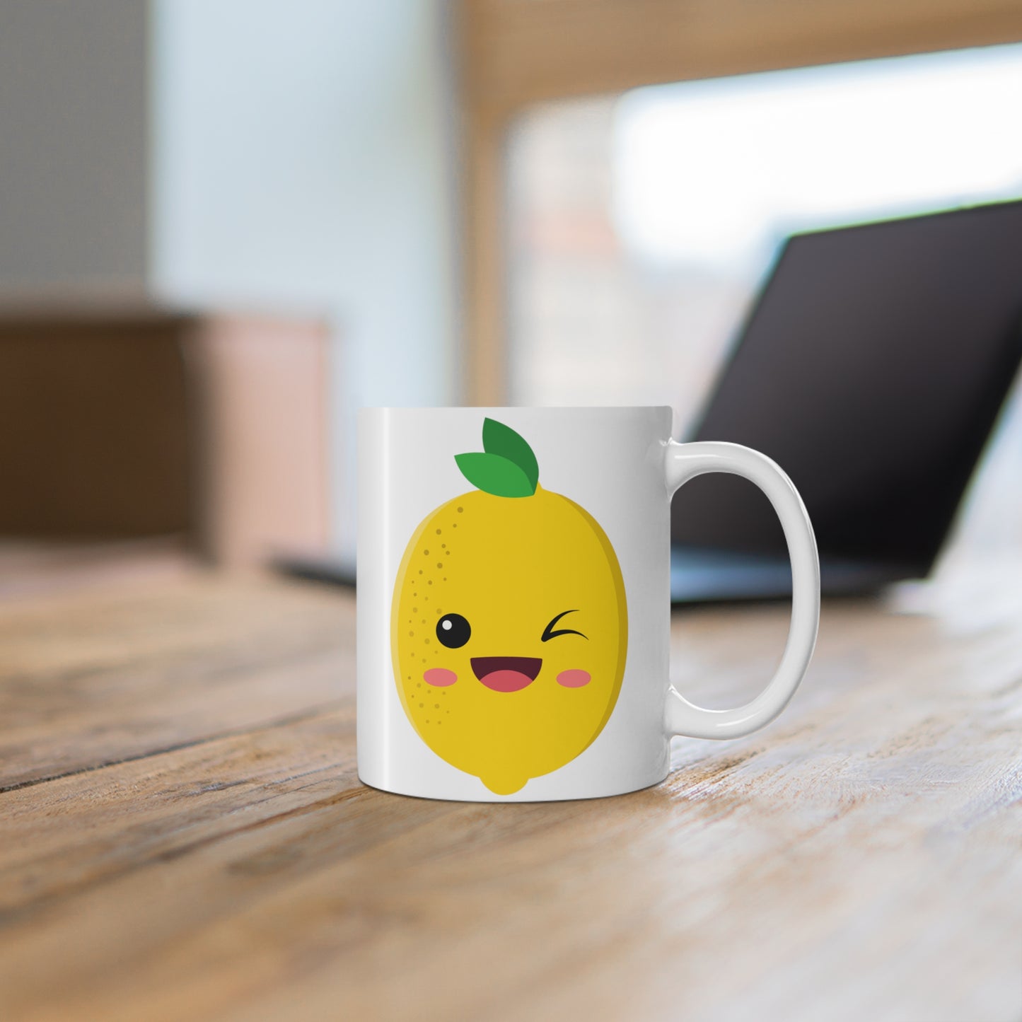 Winking Lemon Coffee or Tea Mug