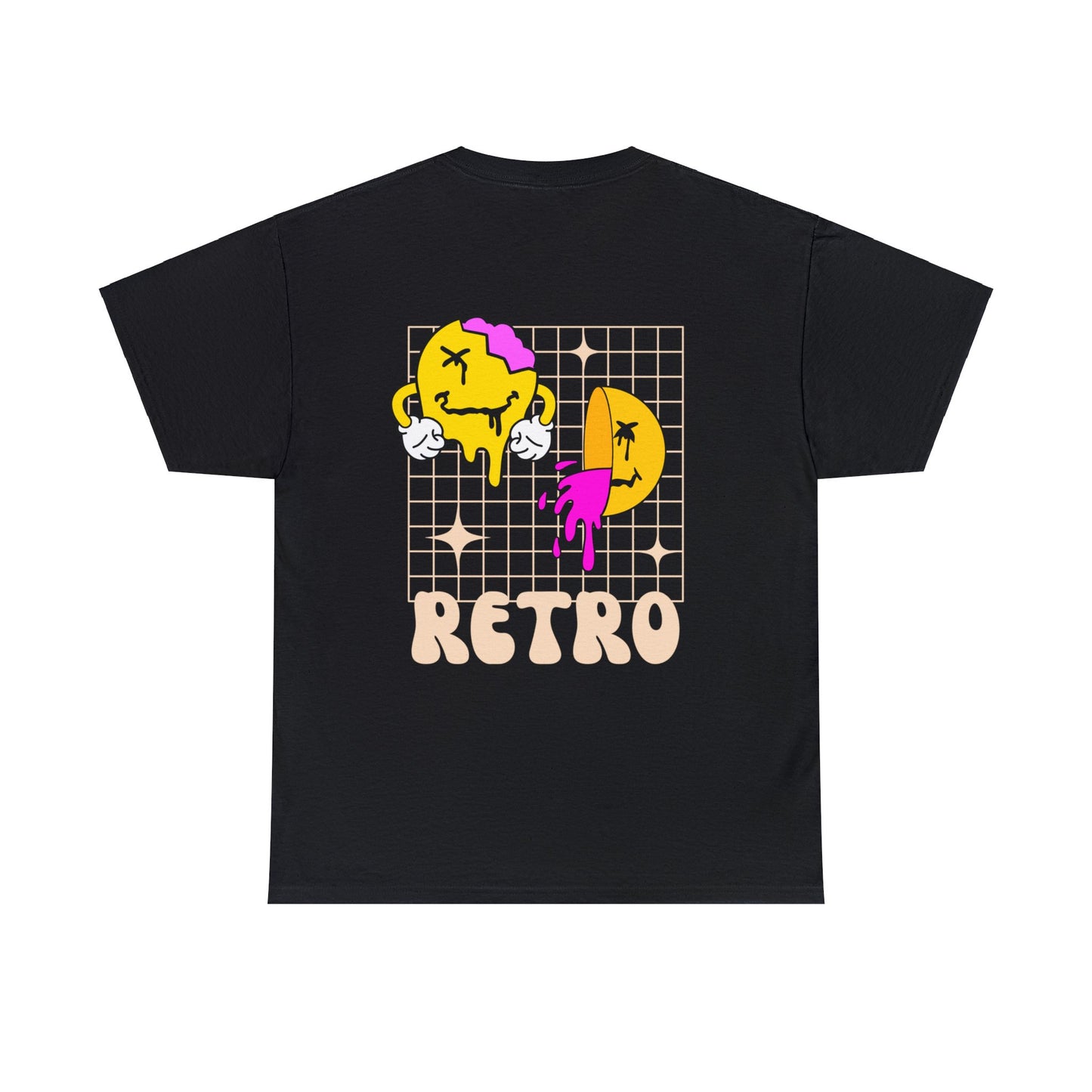 Unisex Retro Faces T-Shirt (Multiple Colours)