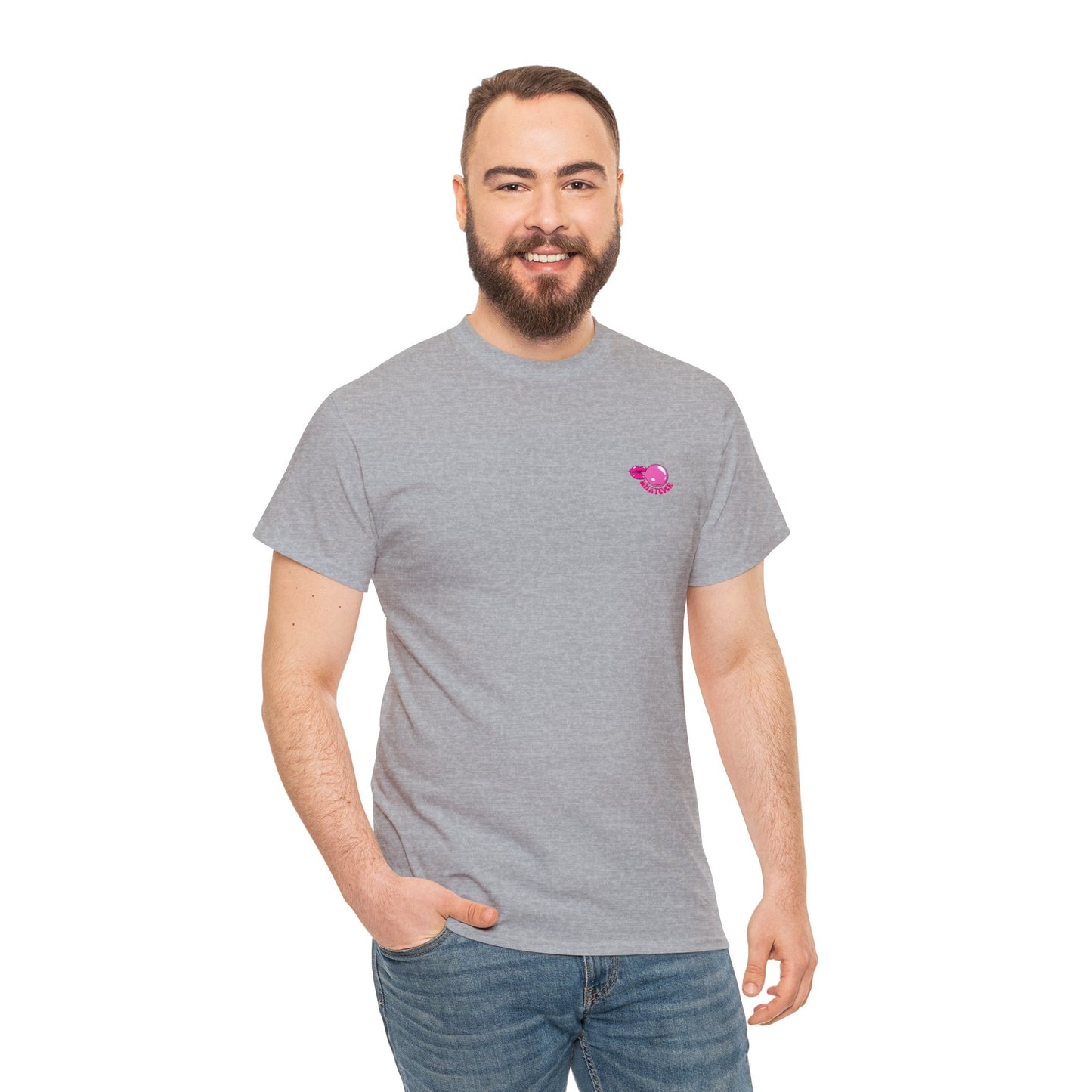 Unisex Whatever Lip Bubble Blowing T-shirt (Multiple Colours)