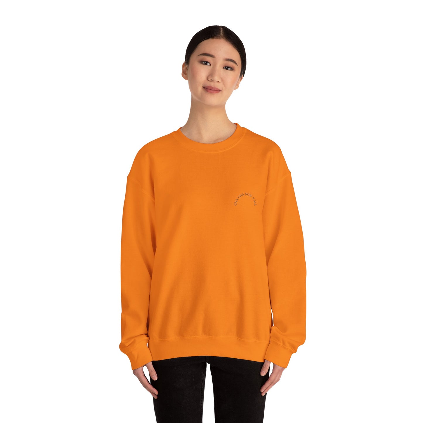 Cosy Cha Cha Now Y'all Unisex Crewneck Sweatshirt