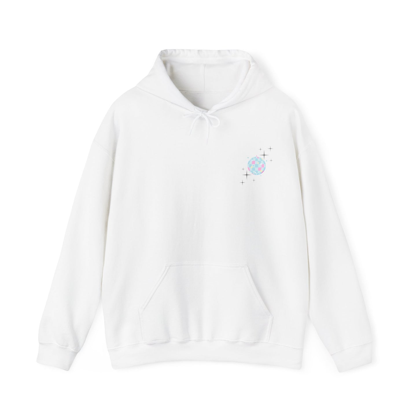 It's Crystal Clear To Me White Unisex Heavy Blend™ Hooded Sweatshirt