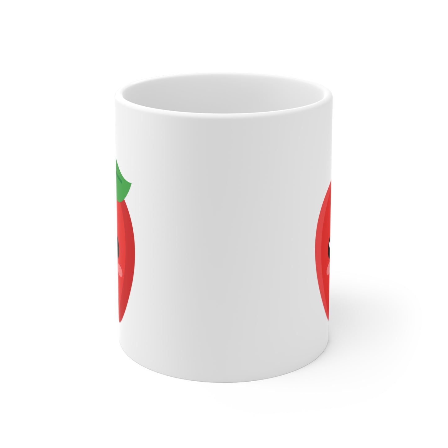 Happy Red Apple Coffee or Tea Mug