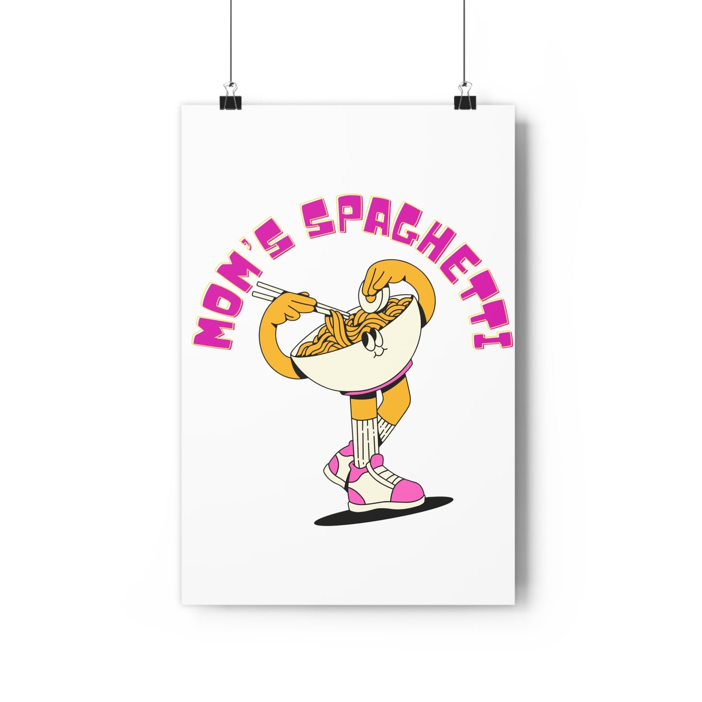 Mom's Spaghetti PremiumPaper Poster