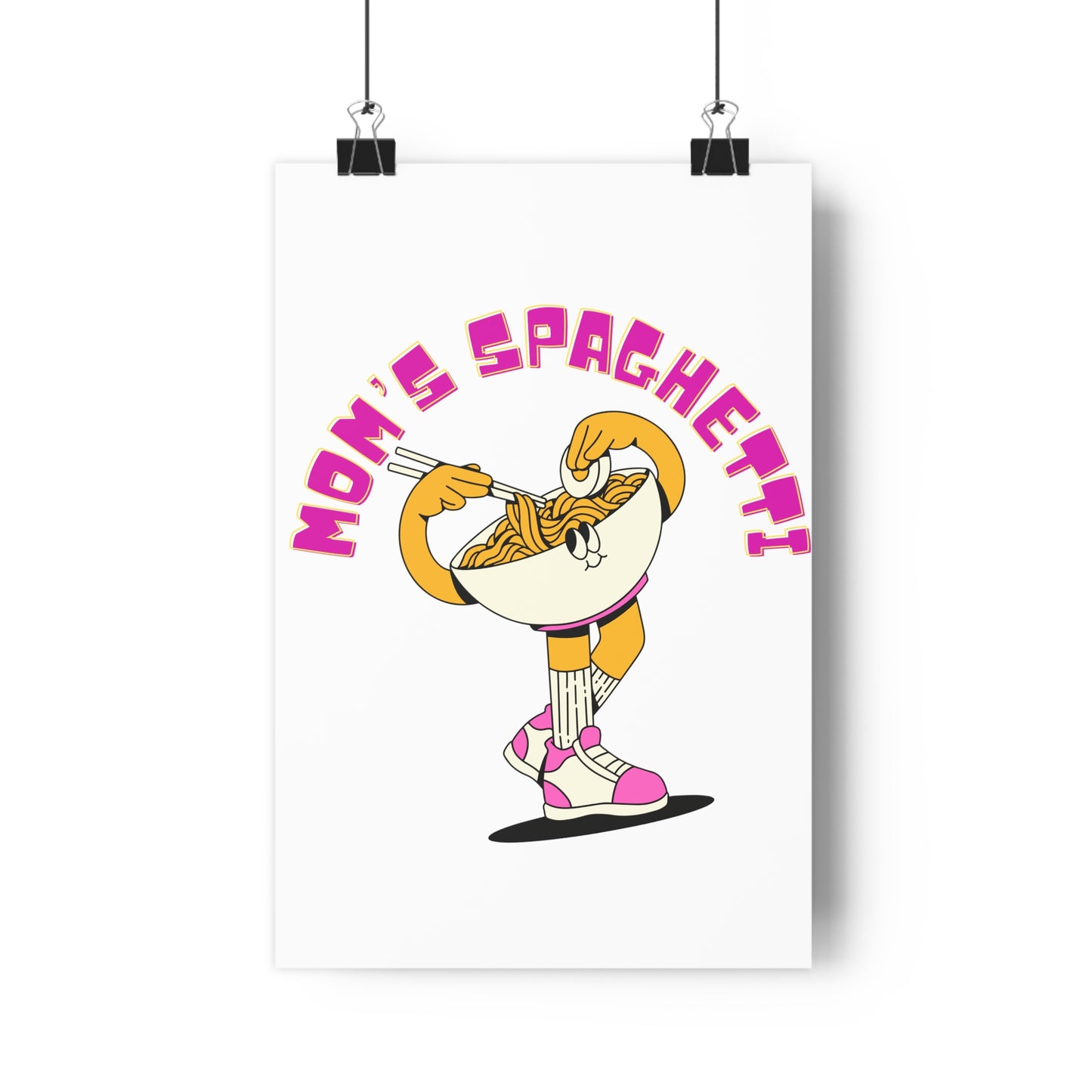 Mom's Spaghetti PremiumPaper Poster
