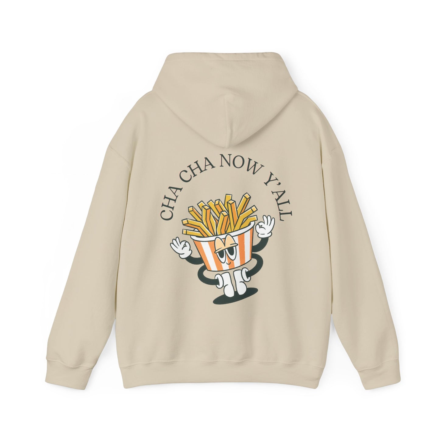 Unisex Cha Cha Now Y'All Heavy Blend⢠Hooded Sweatshirt (Multiple Colours)