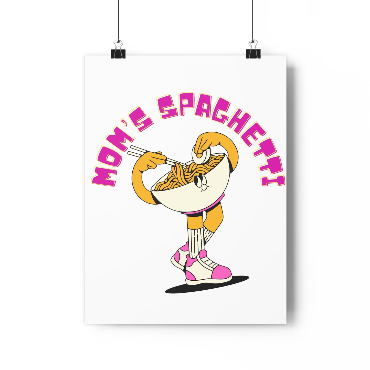 Mom's Spaghetti PremiumPaper Poster