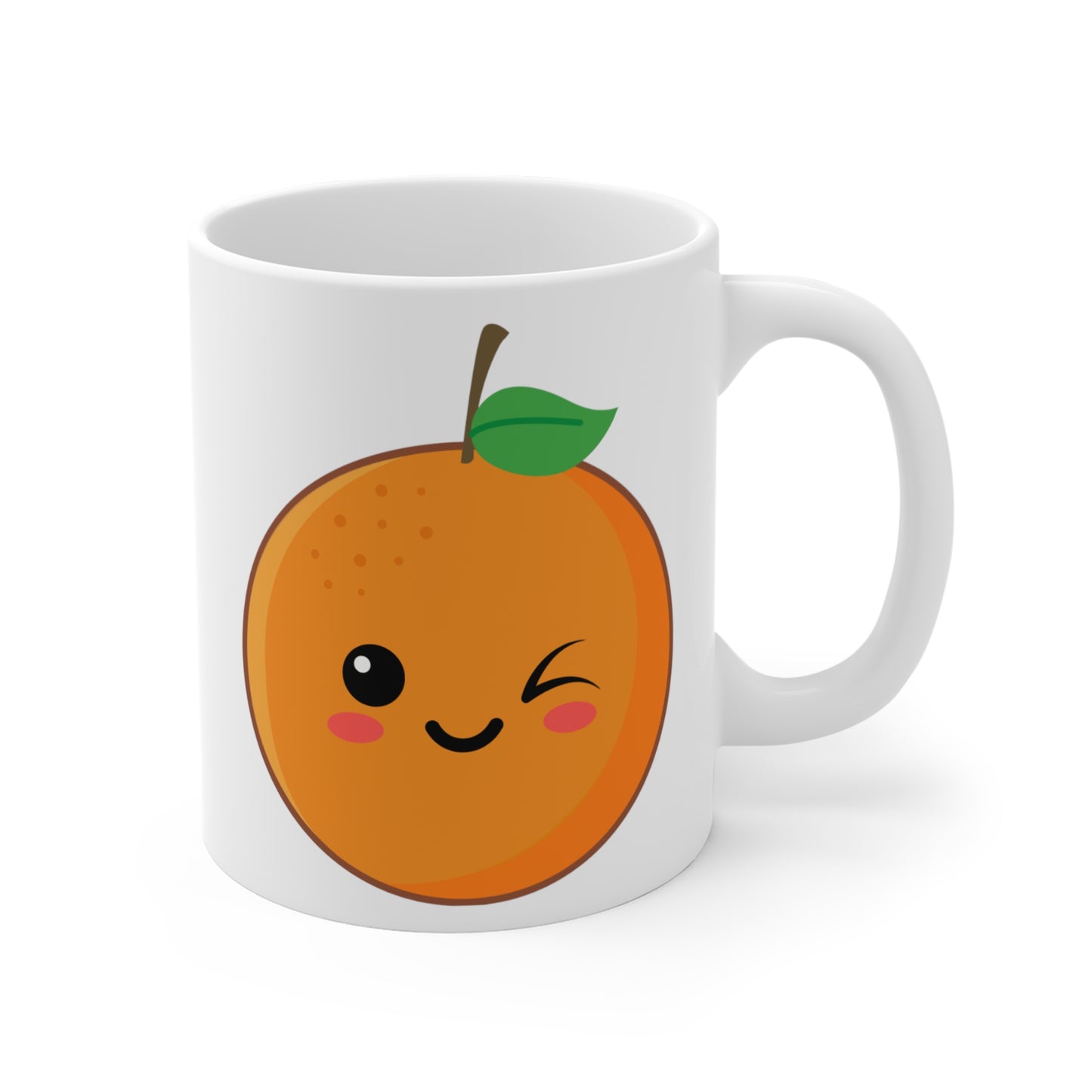 Winking Orange Coffee or Tea Mug