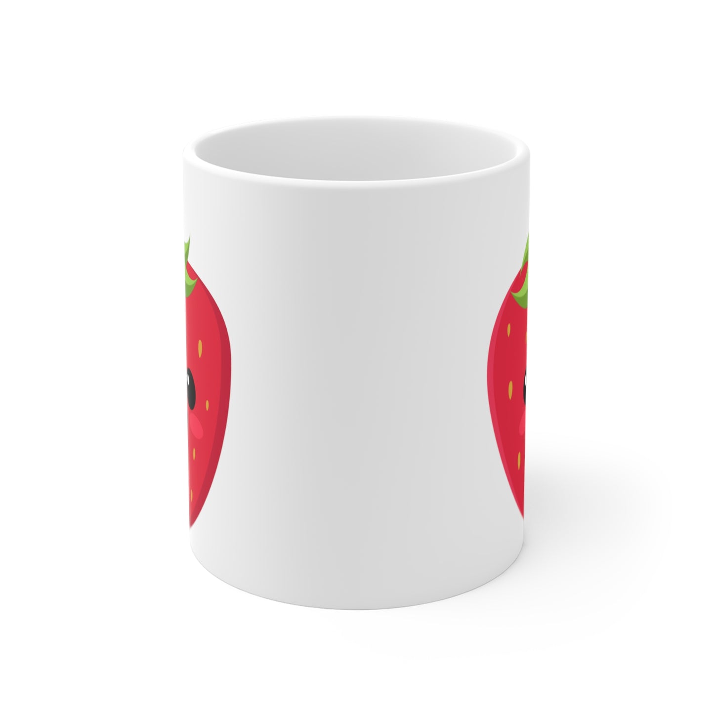Happy Strawberry Coffee or Tea Mug