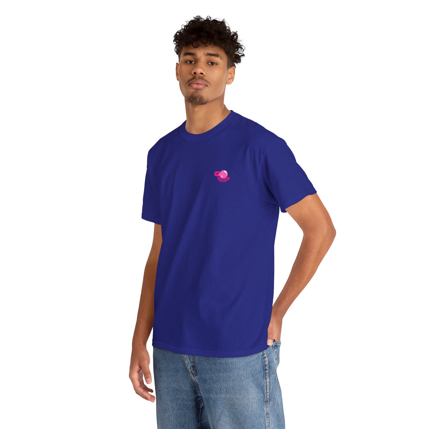 Unisex Whatever Lip Bubble Blowing T-shirt (Multiple Colours)