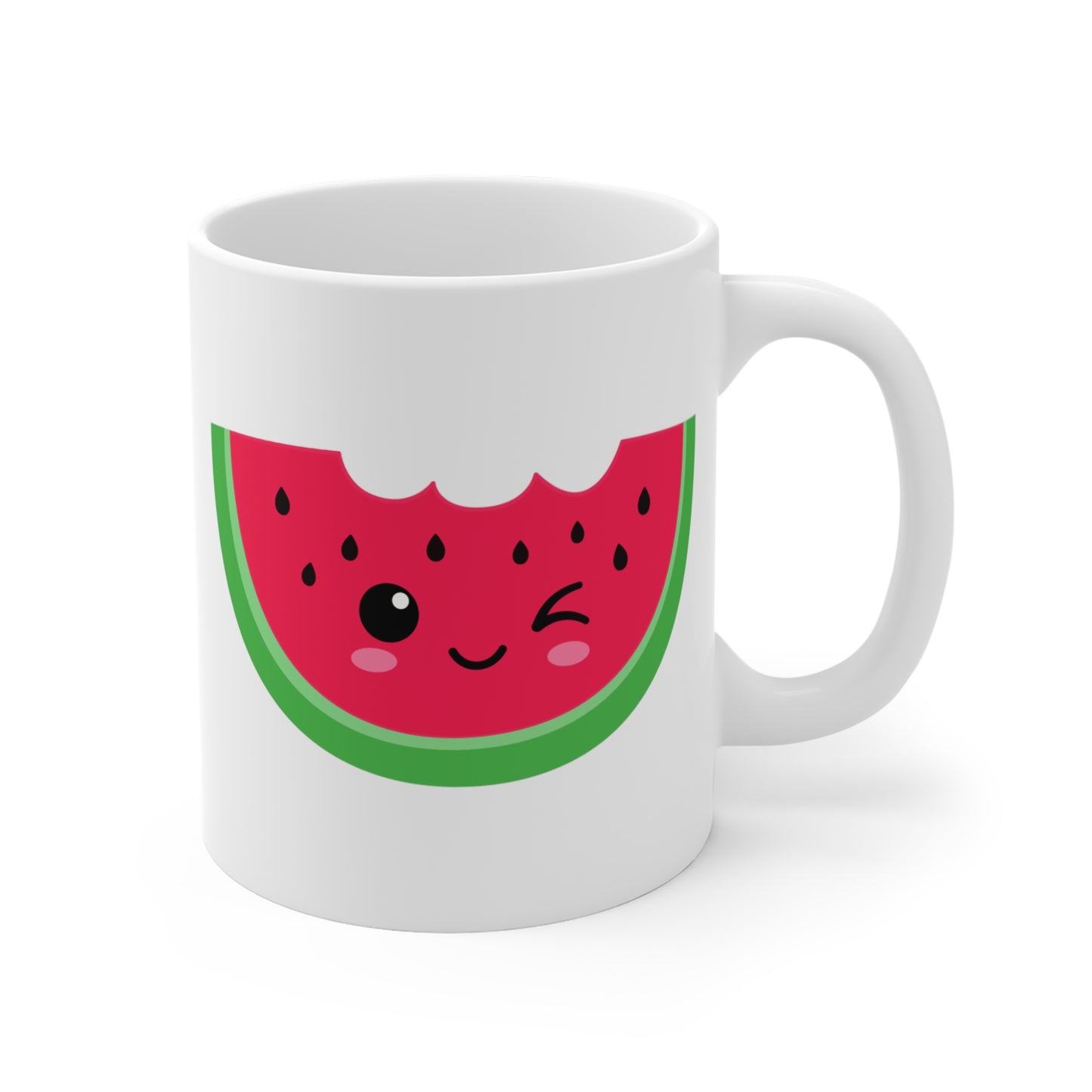 Winking Watermelon Coffee or Tea Mug