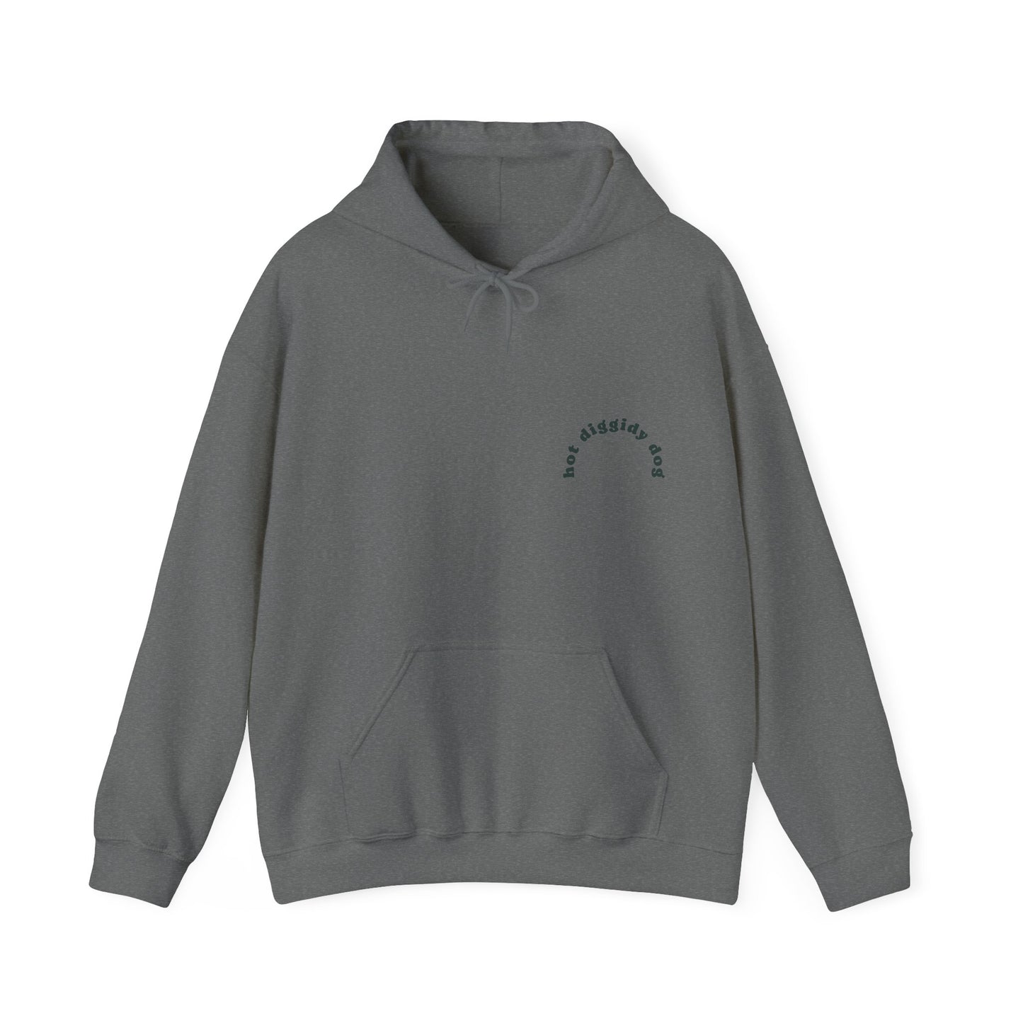 Unisex Retro Hot Diggidy Dog Heavy Blend™ Hooded Sweatshirt (Multiple Colours)