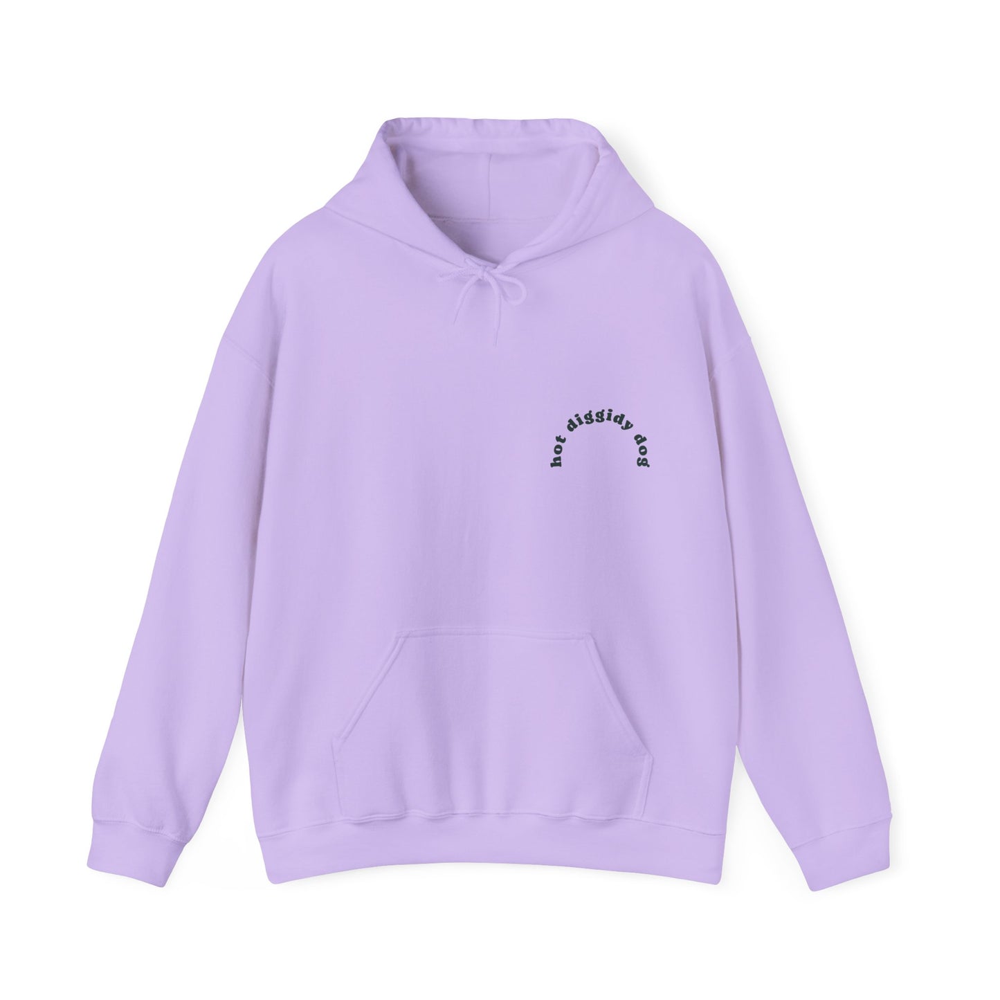 Unisex Retro Hot Diggidy Dog Heavy Blend™ Hooded Sweatshirt (Multiple Colours)