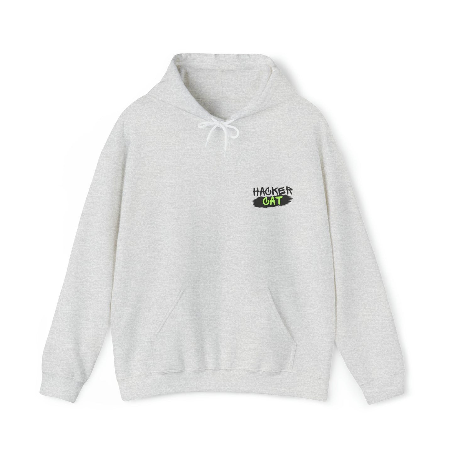 Unisex Hacker Cat Heavy Blend™ Hooded Sweatshirt (Multiple Colours)
