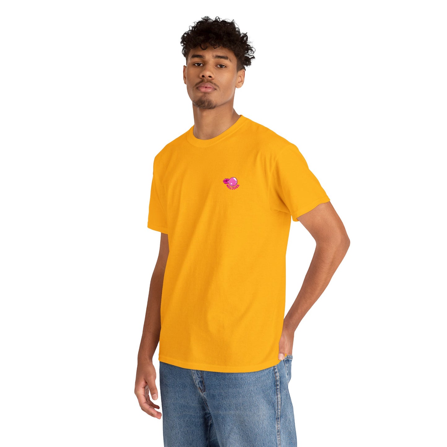 Unisex Whatever Lip Bubble Blowing T-shirt (Multiple Colours)