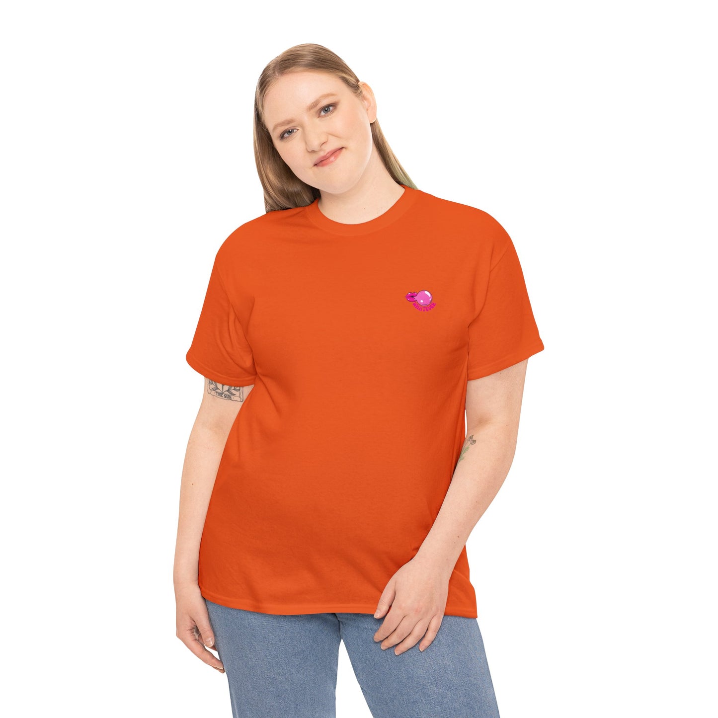 Unisex Whatever Lip Bubble Blowing T-shirt (Multiple Colours)