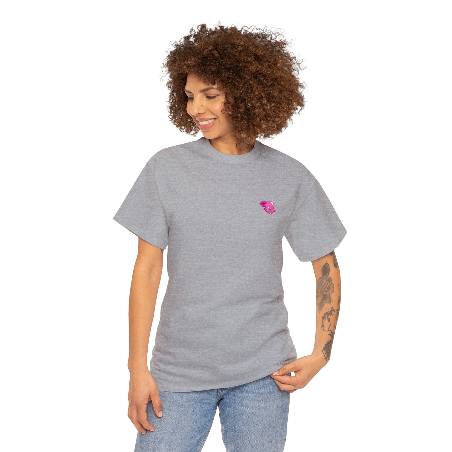 Unisex Whatever Lip Bubble Blowing T-shirt (Multiple Colours)