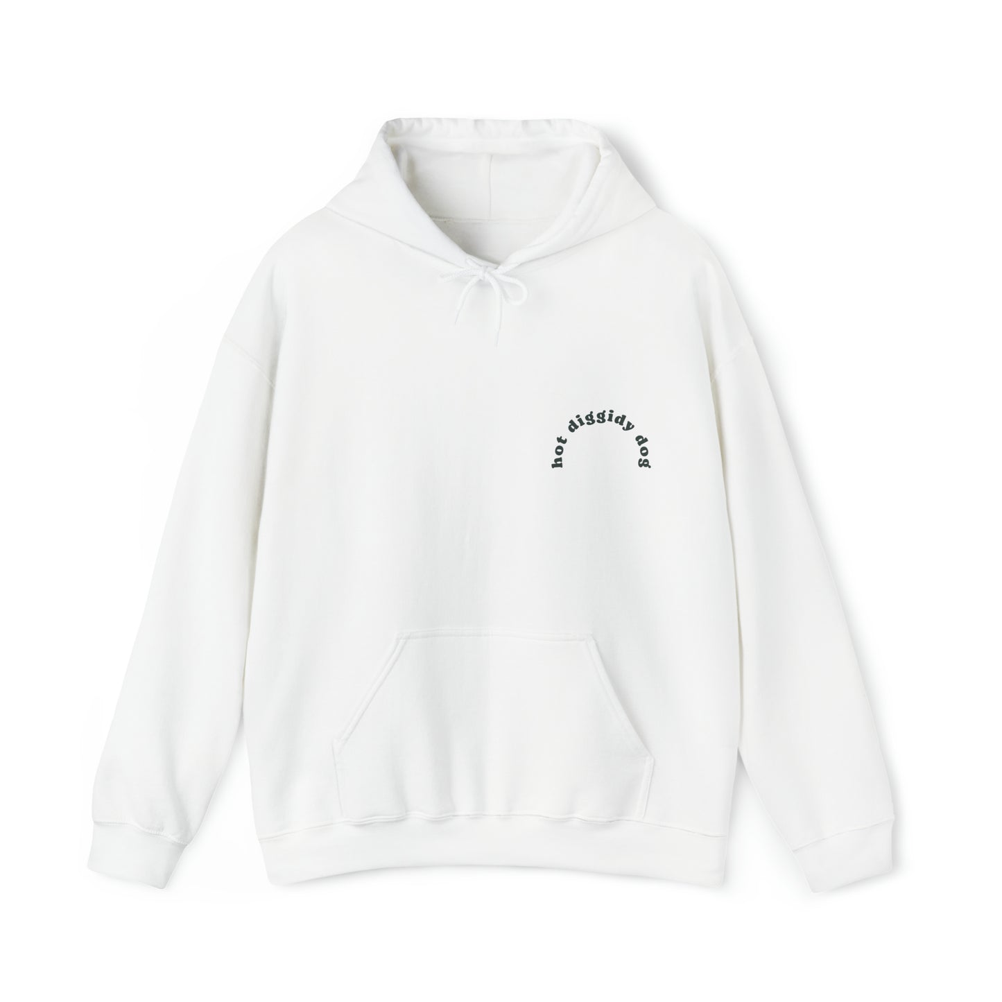 Unisex Retro Hot Diggidy Dog Heavy Blend™ Hooded Sweatshirt (Multiple Colours)