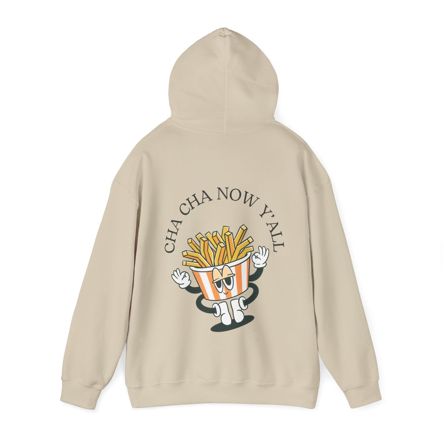 Unisex Cha Cha Now Y'All Heavy Blend⢠Hooded Sweatshirt (Multiple Colours)