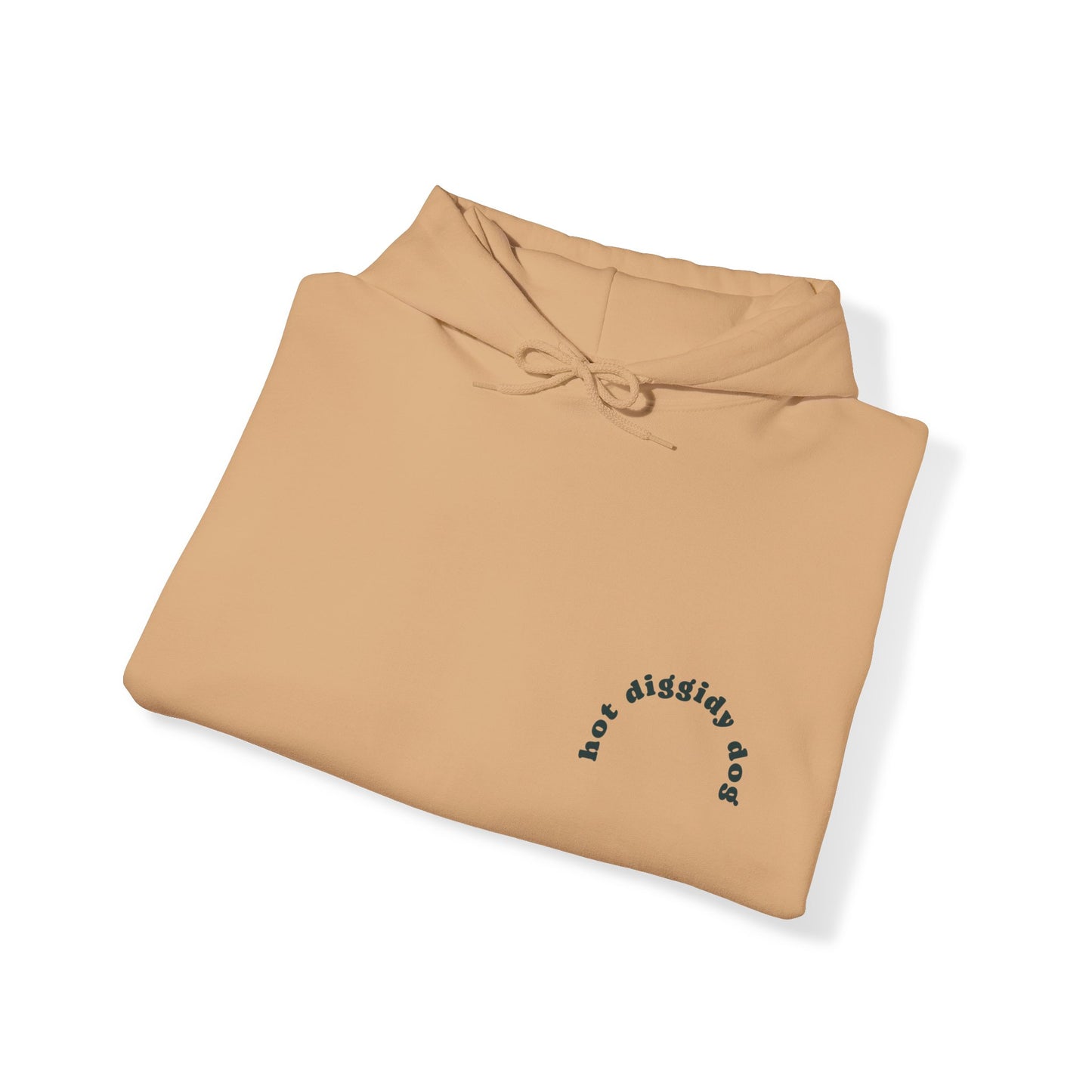 Unisex Retro Hot Diggidy Dog Heavy Blend™ Hooded Sweatshirt (Multiple Colours)
