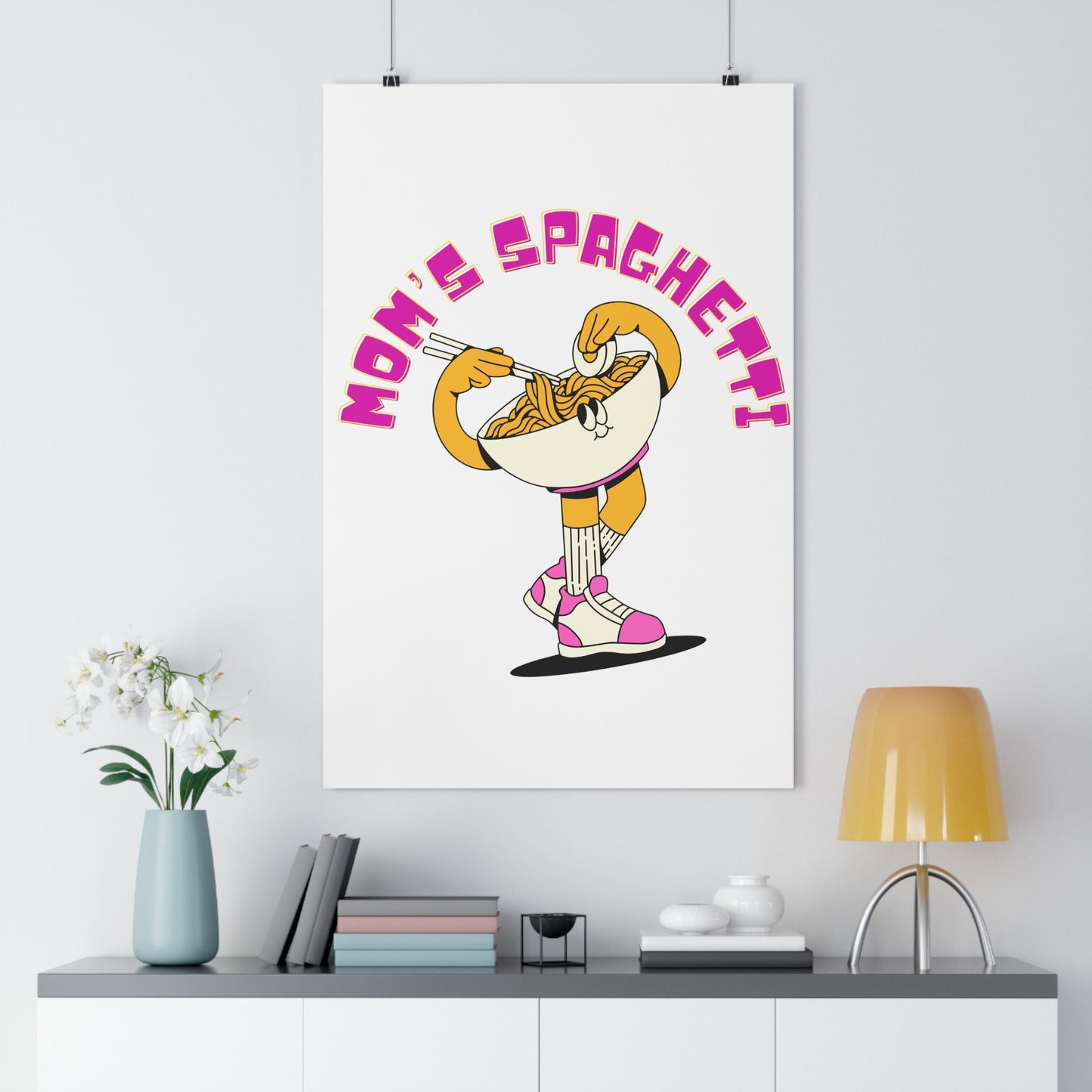 Mom's Spaghetti PremiumPaper Poster