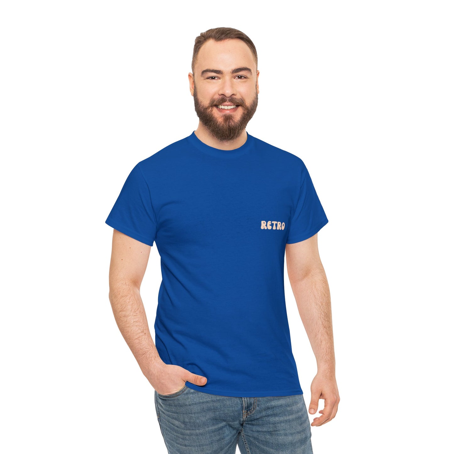 Unisex Retro Faces T-Shirt (Multiple Colours)
