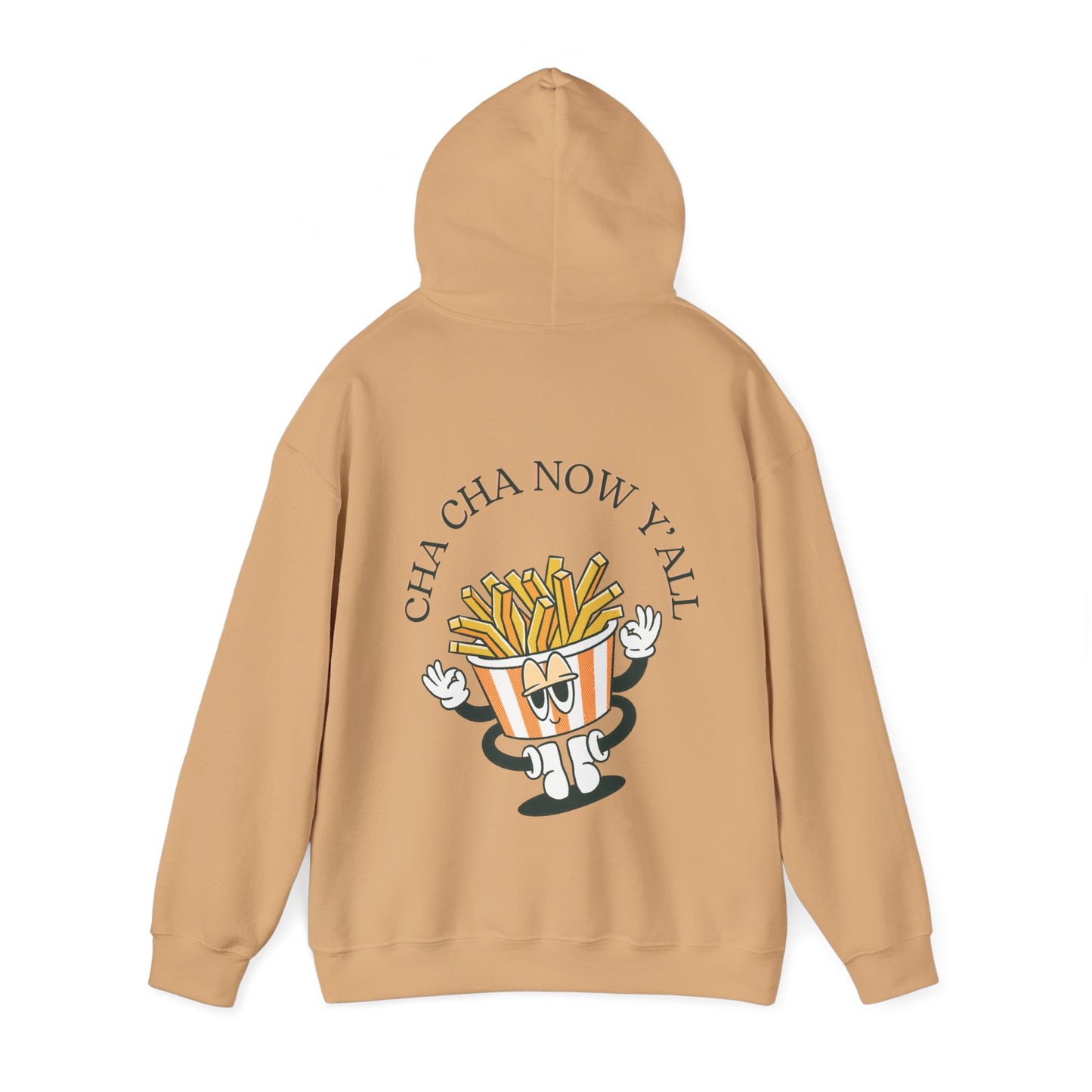 Unisex Cha Cha Now Y'All Heavy Blend⢠Hooded Sweatshirt (Multiple Colours)