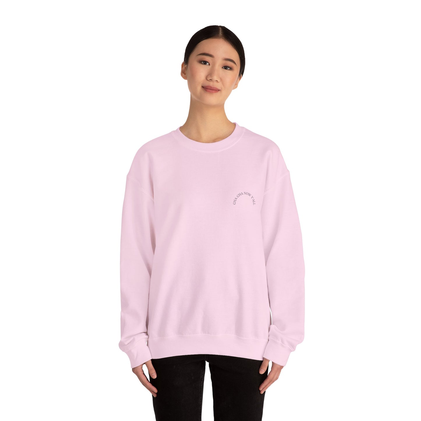 Cosy Cha Cha Now Y'all Unisex Crewneck Sweatshirt