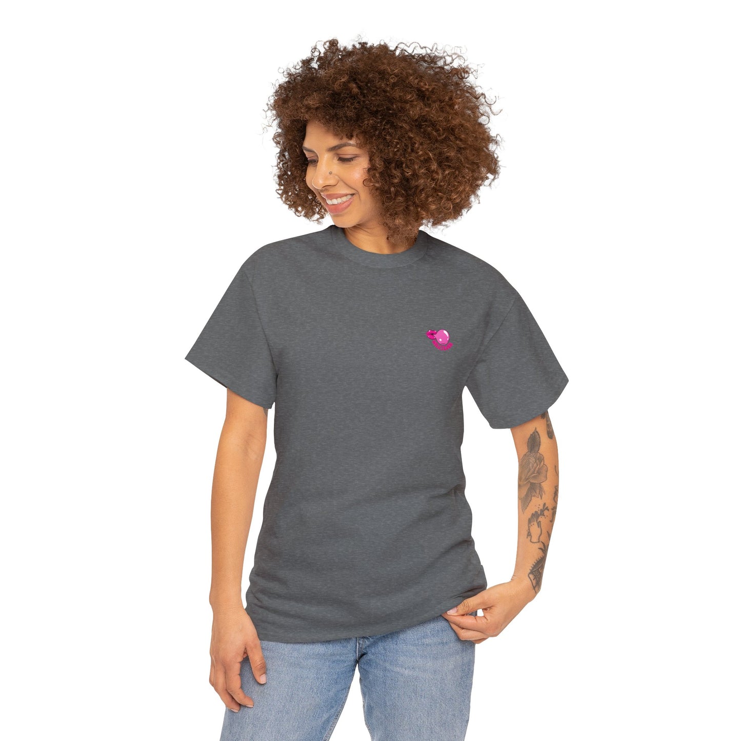 Unisex Whatever Lip Bubble Blowing T-shirt (Multiple Colours)