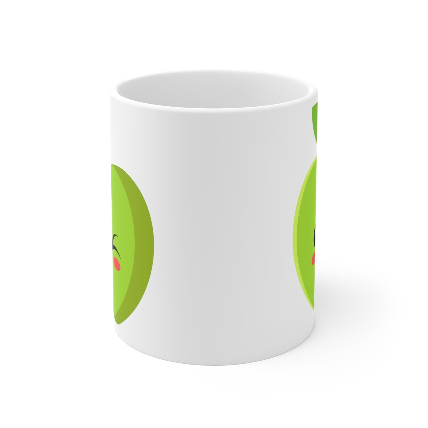 Winking Apple Coffee or Tea Mug