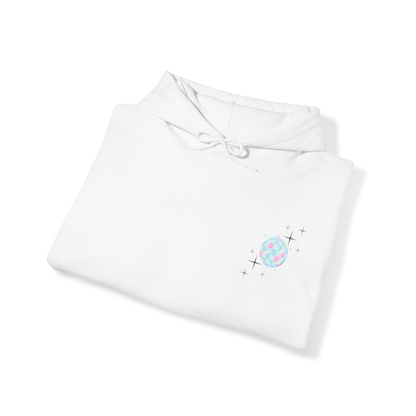 It's Crystal Clear To Me White Unisex Heavy Blend™ Hooded Sweatshirt