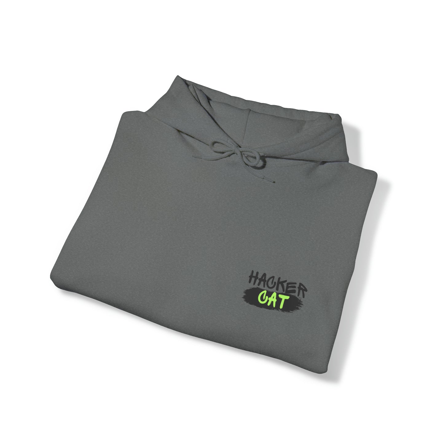 Unisex Hacker Cat Heavy Blend™ Hooded Sweatshirt (Multiple Colours)