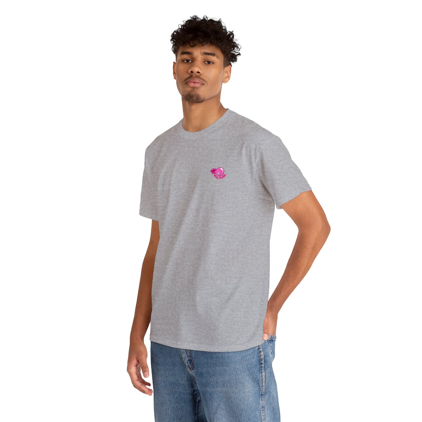 Unisex Whatever Lip Bubble Blowing T-shirt (Multiple Colours)