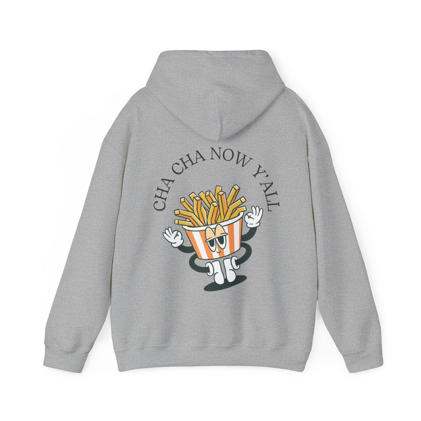 Unisex Cha Cha Now Y'All Heavy Blend⢠Hooded Sweatshirt (Multiple Colours)