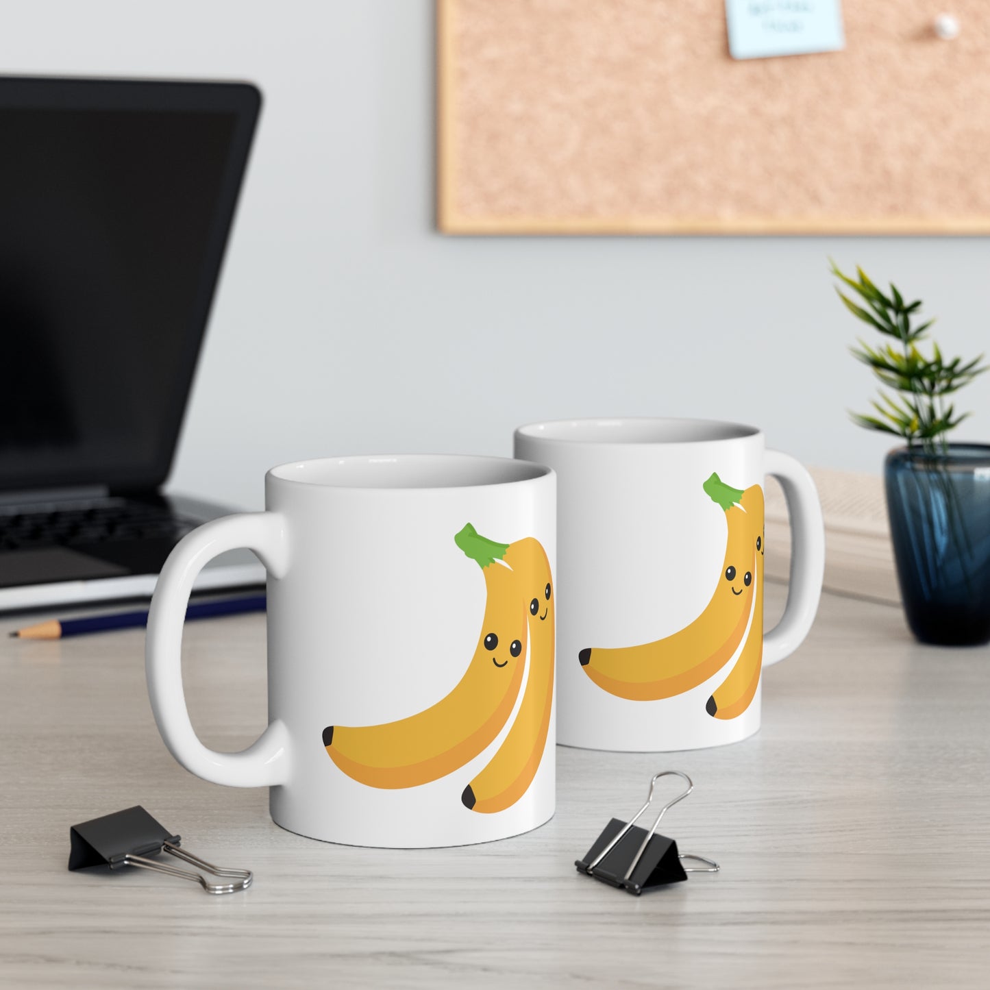 Smiling Banana Coffee or Tea Mug
