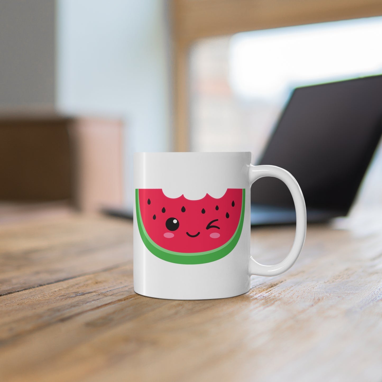Winking Watermelon Coffee or Tea Mug