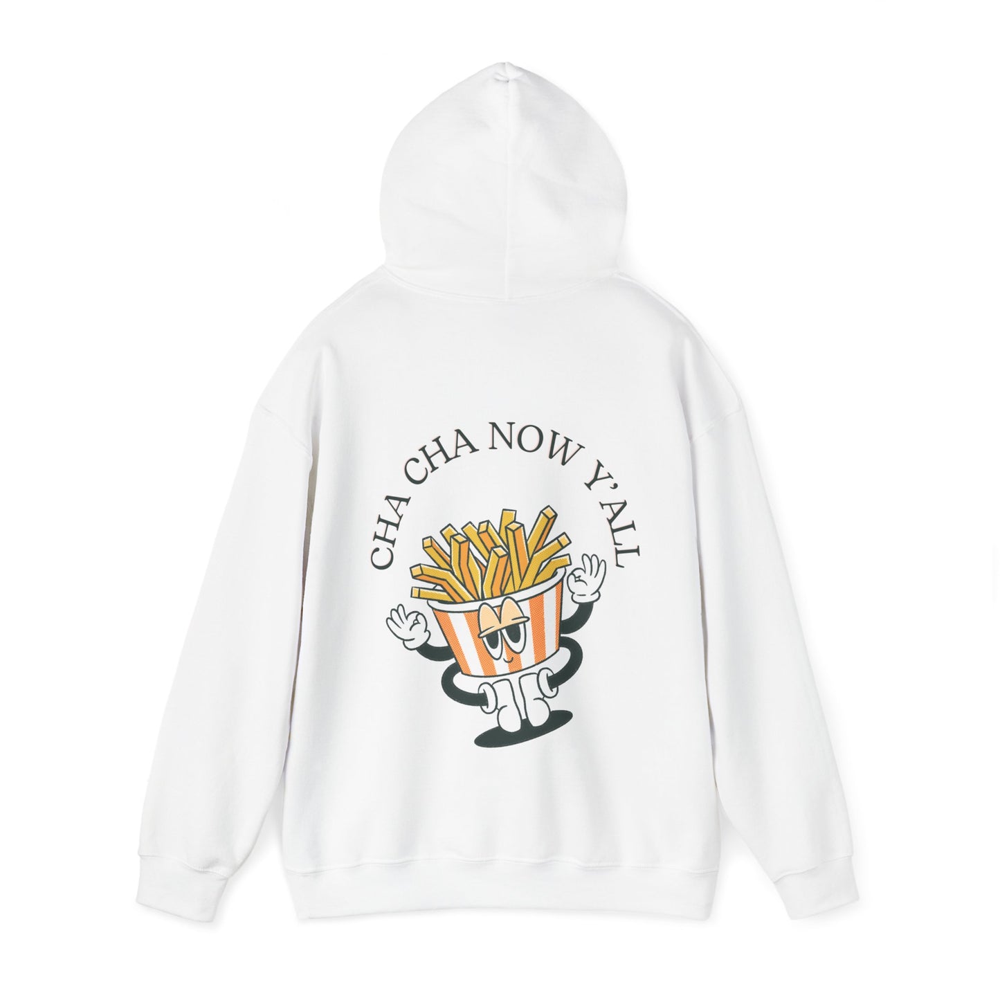 Unisex Cha Cha Now Y'All Heavy Blend⢠Hooded Sweatshirt (Multiple Colours)