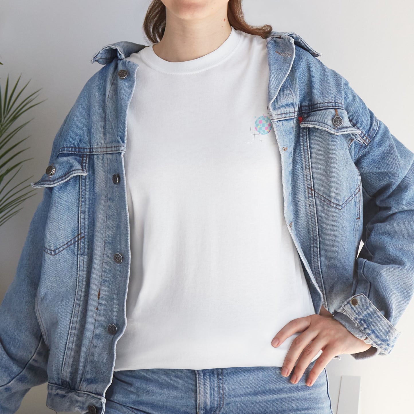It's Crystal Clear To Me White Unisex Heavy Cotton Tee