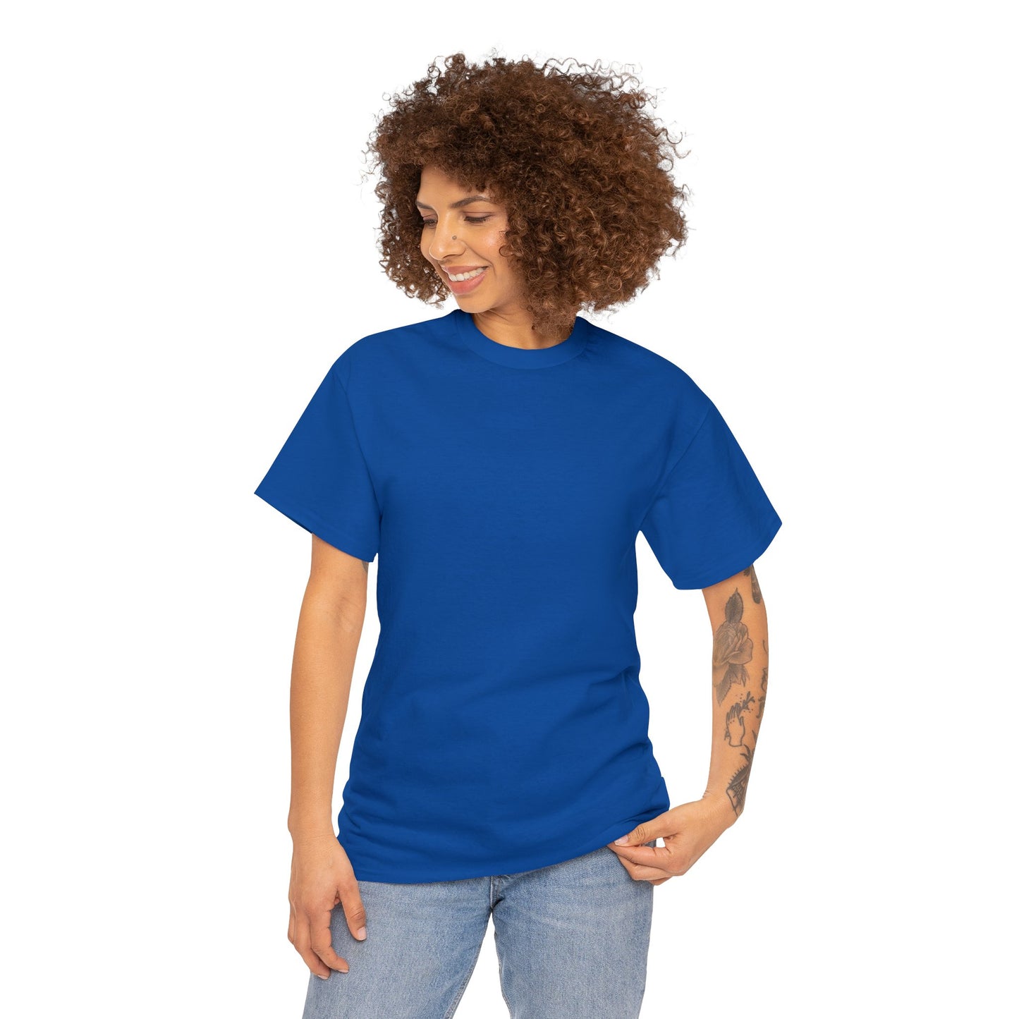 Unisex Happy Face Spray Paint T-Shirt (Multiple Colours)