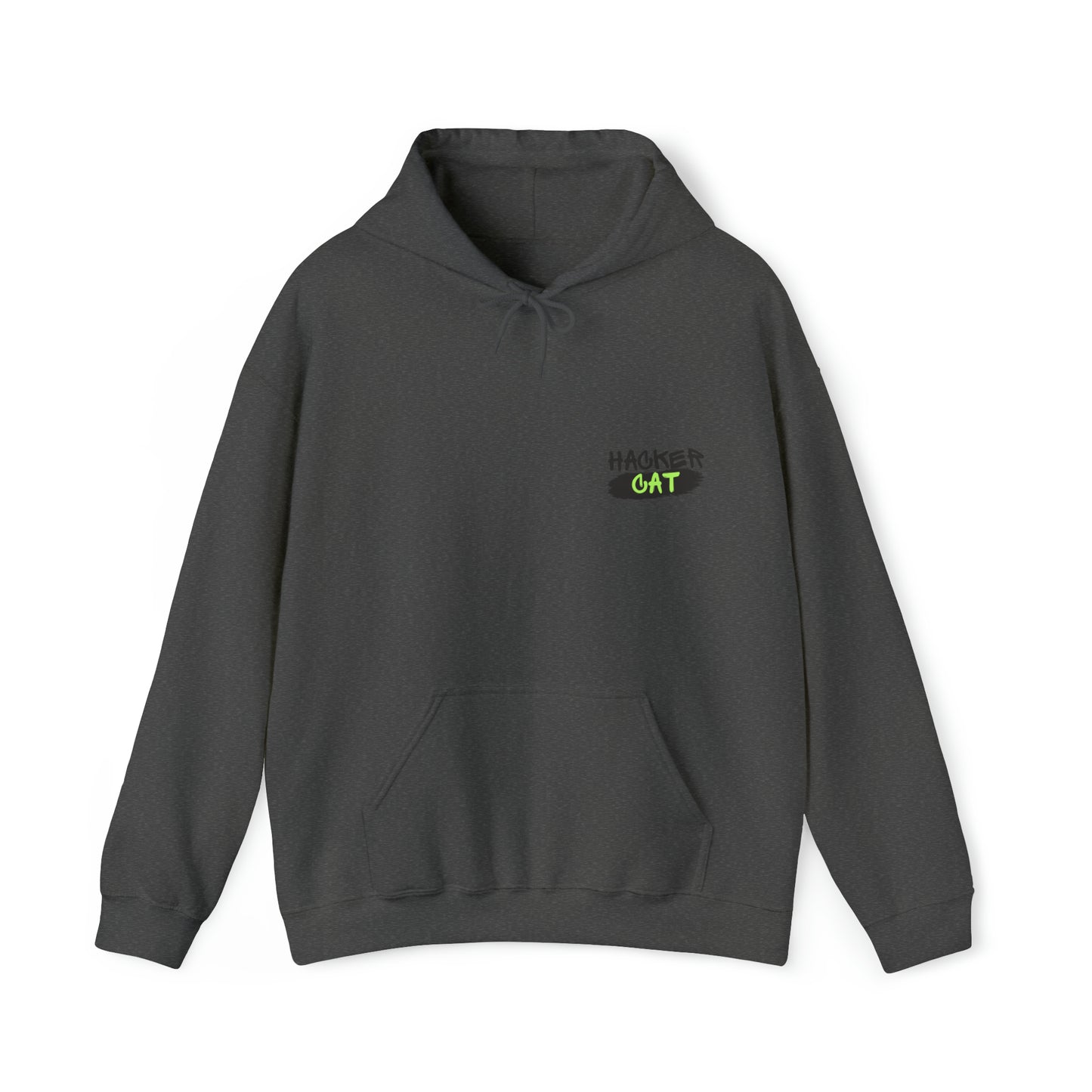 Unisex Hacker Cat Heavy Blend™ Hooded Sweatshirt (Multiple Colours)