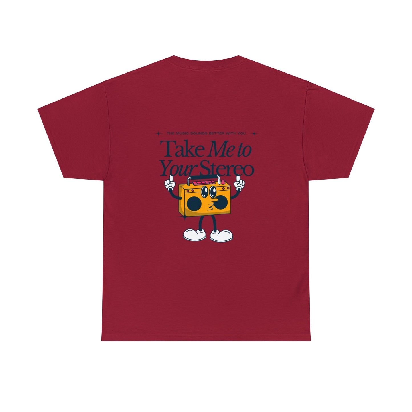 Unisex Oooh Baby Take Me To Your Stereo T-Shirt (Multiple Colours)