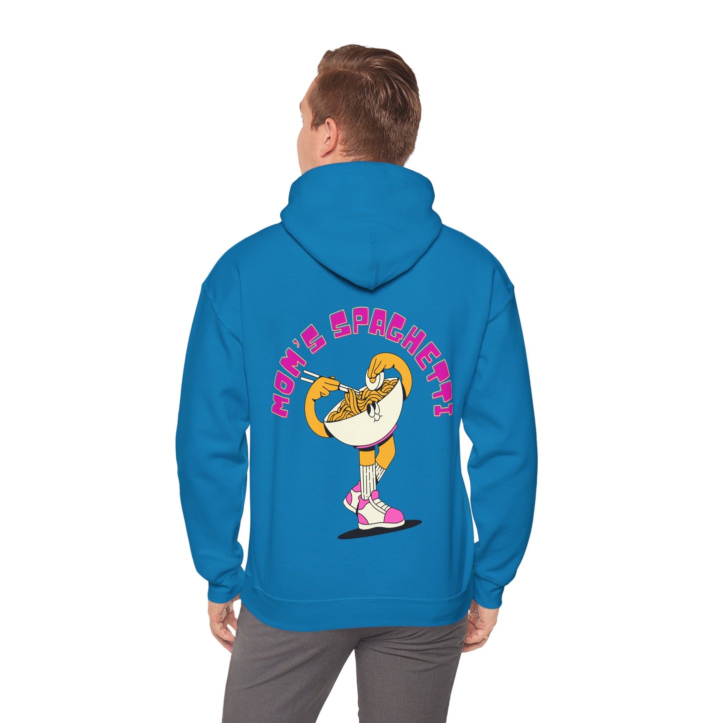 Unisex Mom's Spaghetti Heavy Blend™ Hooded Sweatshirt (Multiple Colours)